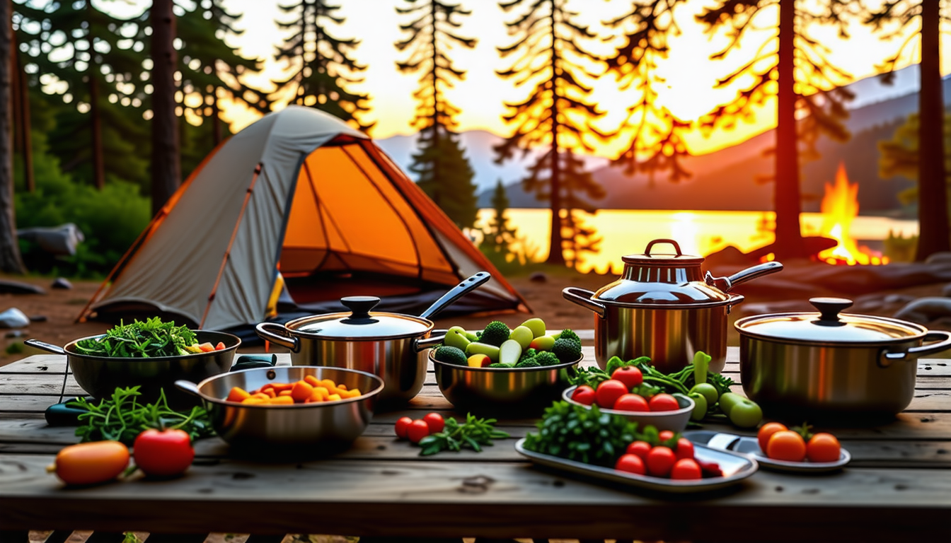 discover the essential guide to choosing the perfect camping cookware sets. explore key features, materials, and tips to enhance your outdoor cooking experience, ensuring delicious meals in every adventure.